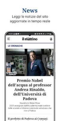 Il Mattino di Padova android App screenshot 5